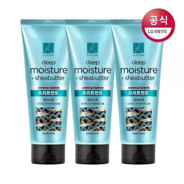 [신세계TV쇼핑]엘라스틴 피토케라틴 모이스처 트리트먼트 200ml x3개, 1