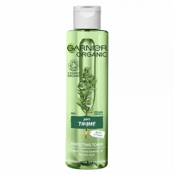 (영국직배) Garnier 가르니에 오가닉 타임 토너 150ml 3팩 Organic Thyme Purifying and Perfecting Toner for Combination