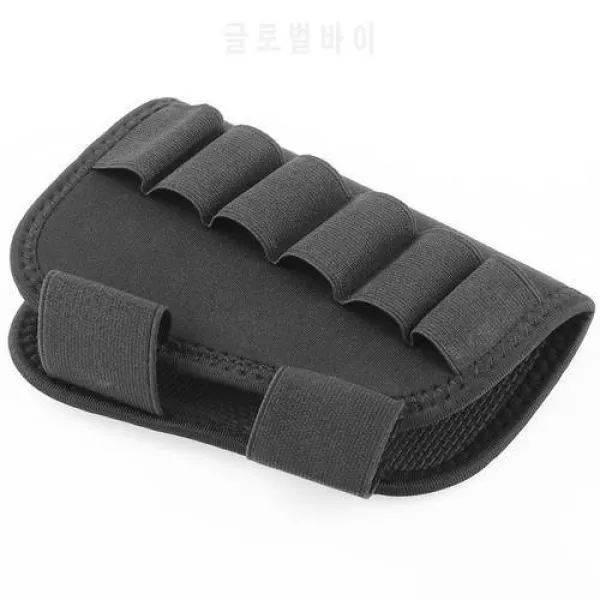 1pcs 휴대용 조정 가능한 전술적 인 엉덩이 재고 소총 뺨 나머지 파우치 총