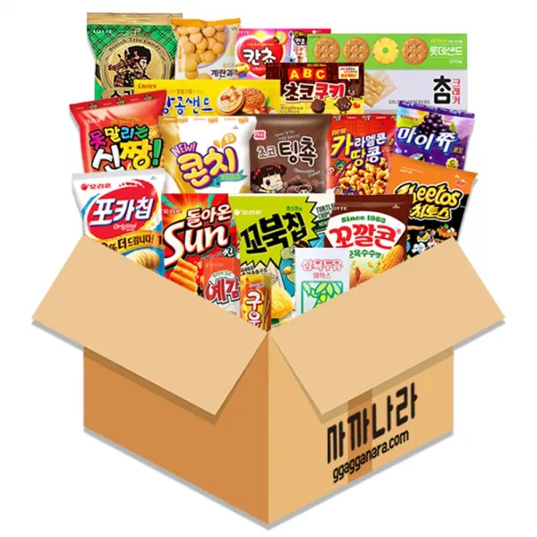 까까나라 대확행 과자세트 20p