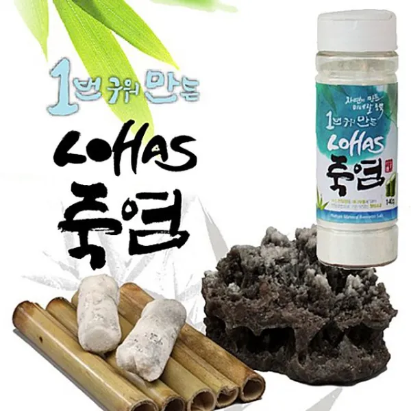 1번 구운 로하스죽염 150g 죽염 소금 구운소금 WY2+5I9859.3L, 다반사 1