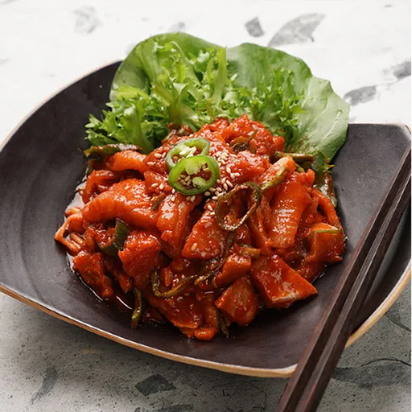 산지직송 영산포 잔칫날 홍어 무침 300g, 단품없음