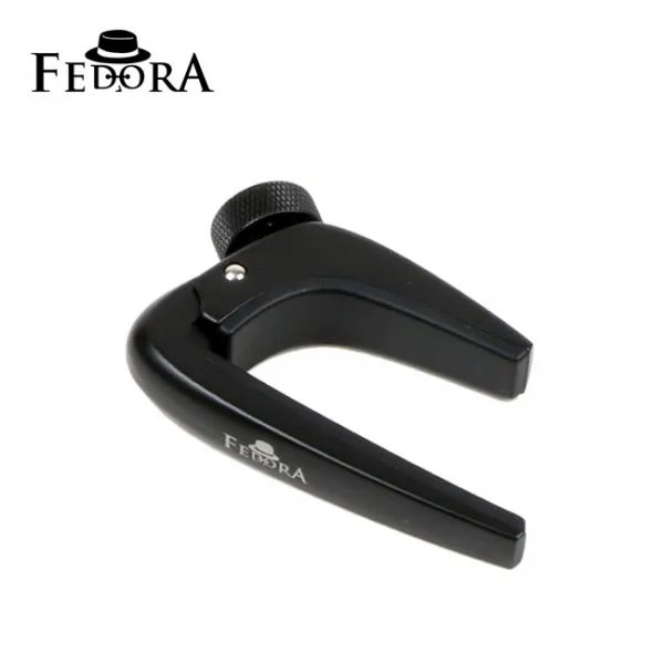 Fedora 미세 압력조절 기타 카포 / 블랙 Fcg02 Bk *