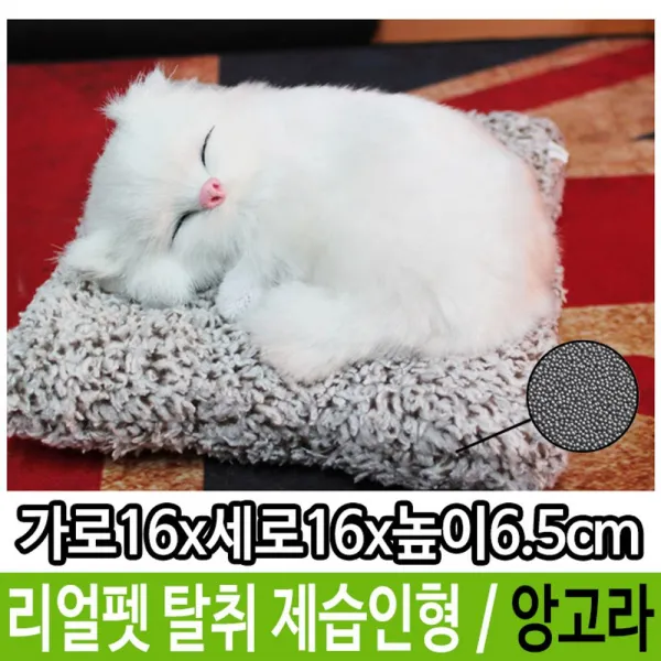 리얼펫 고양이 미니캣 공기 탈취제 제습 정화 앙고라, kdongmall 정성배송 세차용품