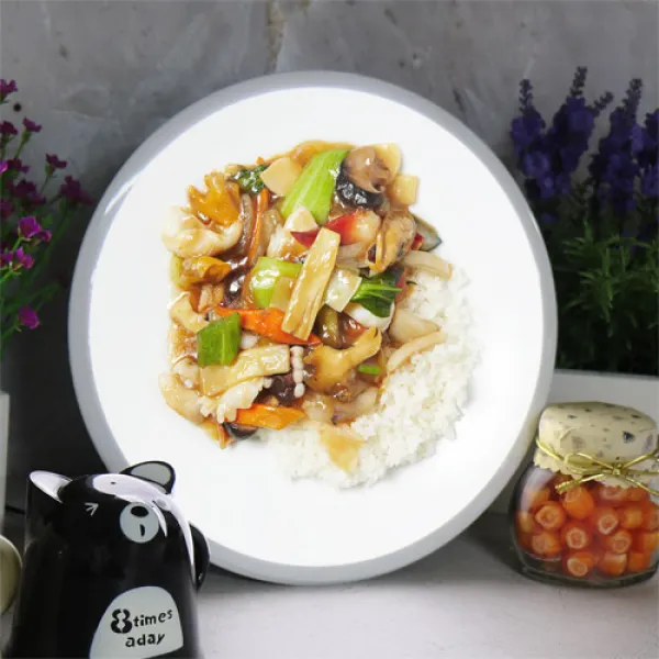 꾸밈 na642-LED액자25R중식요리시리즈2, 잡탕밥