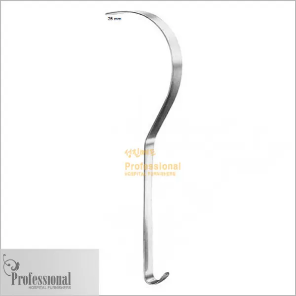 [개창기구] PROFESSIONAL 디버리드렉타 30cm 25mm (DEAVER RETRACTOR FLEXIABLE) PY-118.02, 1개