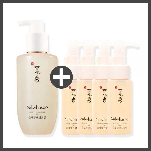 설화수 순행클렌징오일 200ml+50ml+4개 신형, 1세트