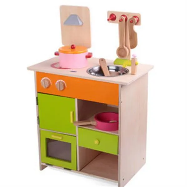 노벨랜드 Diy 우든 그린 키친 대형 소꿉놀이세트/출산 육아 완구 매트 역할놀이 소꿉놀이 주방놀이