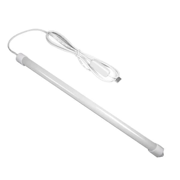 UCOMMERCE 자석 USB LED바 램프 35cm 독서 캠핑등 침대 주방, 단일색상