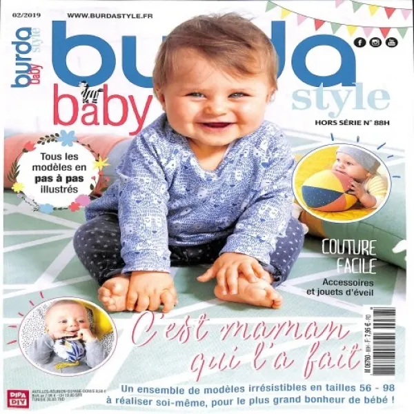 Burda Style Baby France 2019년no.88