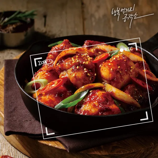 순살 아귀찜 매콤 양념장 세트 550g, 단품