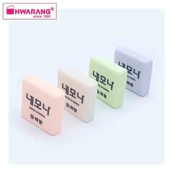 [멸치쇼핑]화랑고무 지우개 네모나 500원 36개입