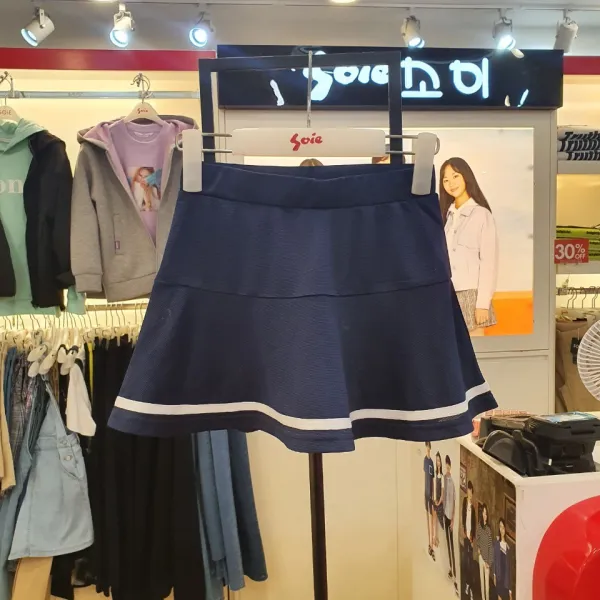 소이 균일9000원!! 여아 플레이 스커트 18M0852, 네이비