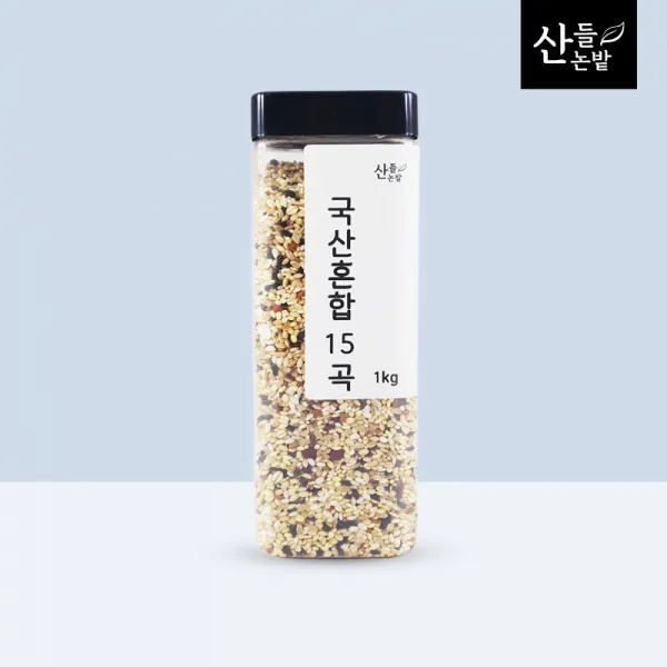 산들논밭 국산혼합15곡 1kg, 1개