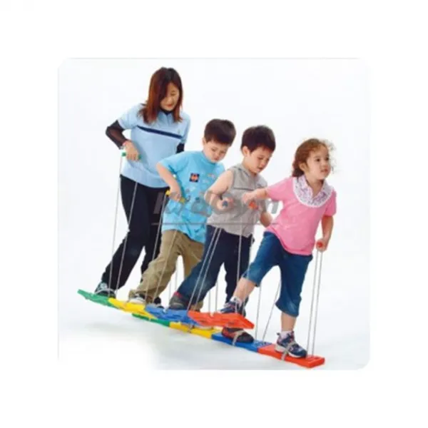 키드짐 팀워커 4쌍 전체8개 40cm L X13cm W 사회성발달 협동심 uwmv