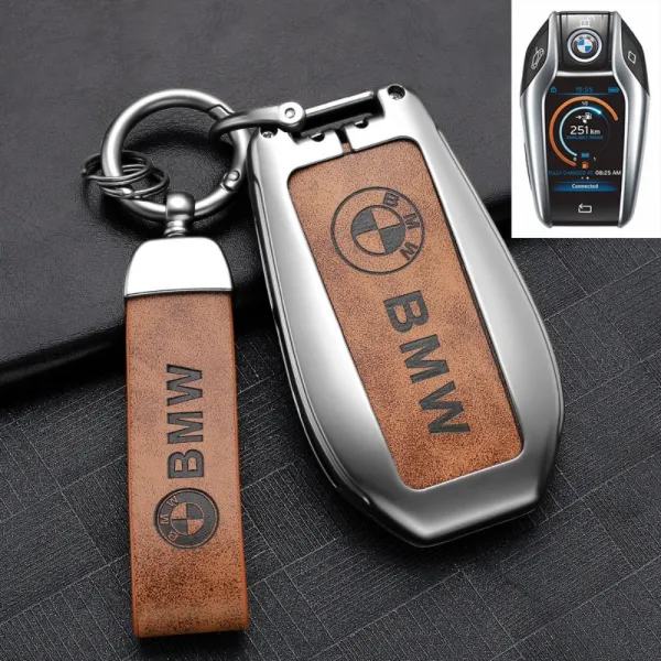 빈티지 bmw 5시리즈 키케이스 53033x 자동차키 5세트 액정 케이스 5525 남 여, L