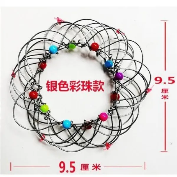 와이어 권 삼십육 발바닥에 있다 괴상함 많다 덩쿨 플라워 라탄 블루 레트로 헤리티지 숏 실버 _수량 1개입