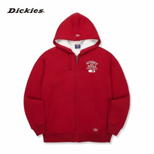 디키즈 313 쉘파 어센틱 로고 기모 후드 집업 레 Ydsm3utzu313