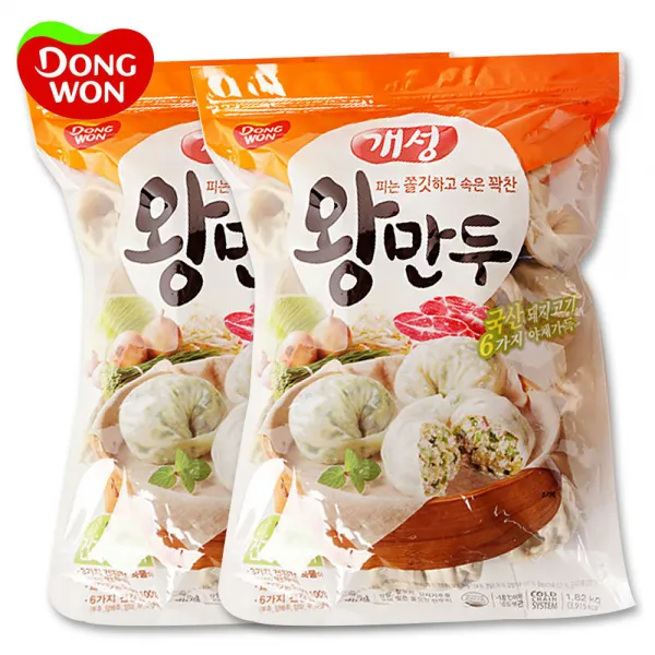 동원 개성왕만두 1.82kg x2봉, 필수선택:왕만두1.82kg X 2