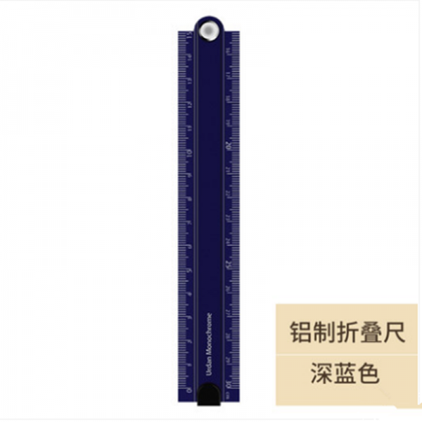 일본 국명 Kokuyo 접자 직척 도시 인상 알루미늄 접자 15 30cm 직각 측량 직척 18cm 학생 사무 자 접 기 직척 딥 블 루 Cluw30db 