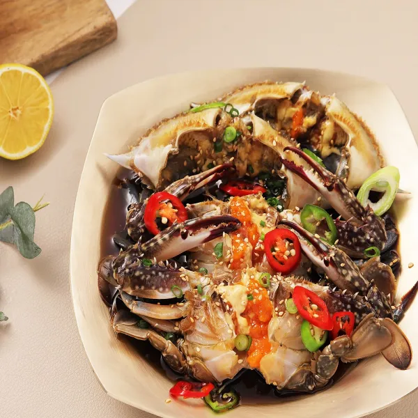 국내산 알찬 암꽃게 간장게장 2.5kg 연평도 알배기 꽃게 4~5미 런칭기념 맛보기 단 하루 찬스가