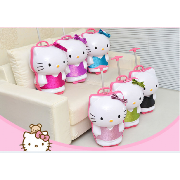  쎈딜 어린이 헬로키티 캐리어 미니 여행가방 18인치 백팩