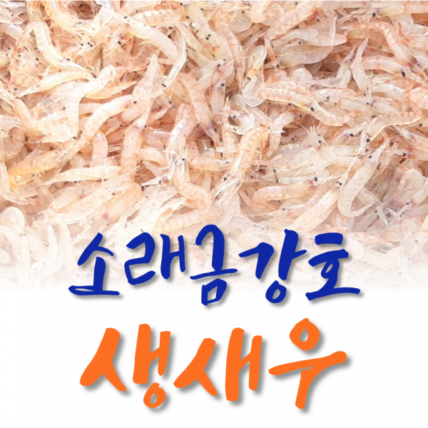 [금강호] 소래포구 김장용생새우 4kg 생물 급냉 소래금강호 당일조업 직접조업, 급냉 4kg (한 말)