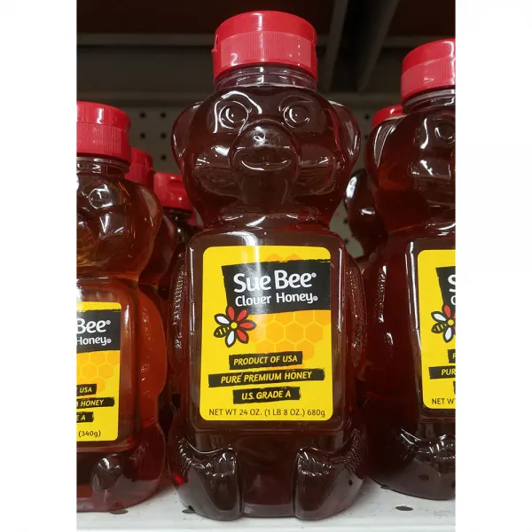 Sue Bee Clover Honey bear shape 수 비 클로버 허니 비어 셰이프 24oz(680g) 2팩, 680g