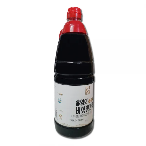 더동쪽바다가는길 홍영의어간장 버섯맛간장 1.5L, 1개