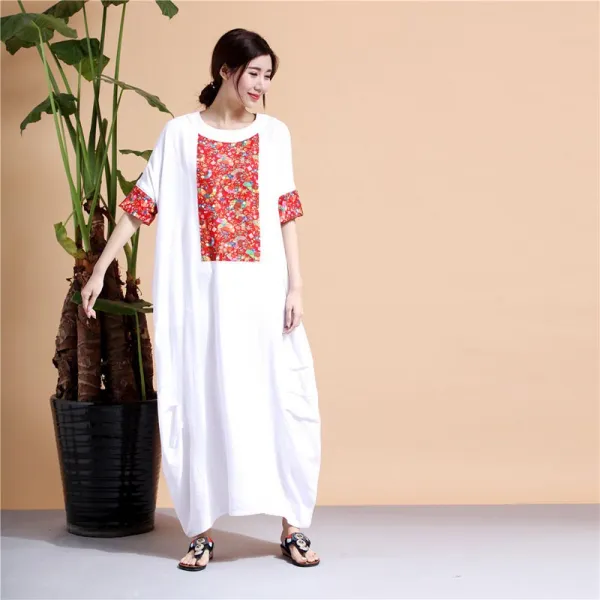 Bear 패치워크 원피스 짜집기 의상 여자 누더기 패션 Gc 000080527