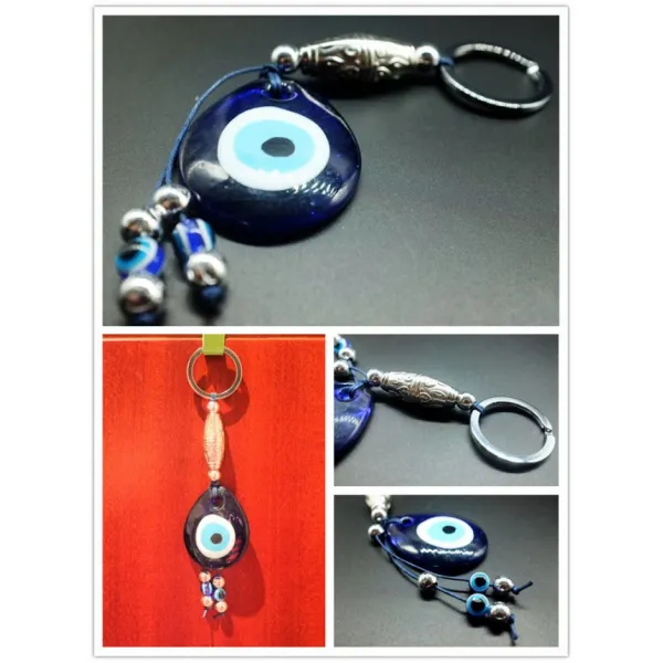 터키 키링 키 홀더 악마의 눈 악마의눈동자 럭키 아이