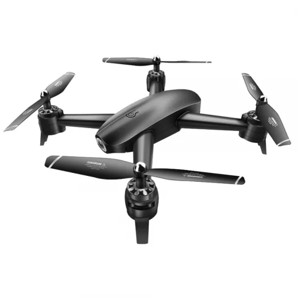 4K 초고화질 쿼드콥터 블랙 드론 Drone 광학촬영 3D VR 스파이럴, 블랙 4,000 만 초 선명 듀얼 카메라 + 멀티 충전 + 보관 가방 + VR을 보낼 배터리 4 개
