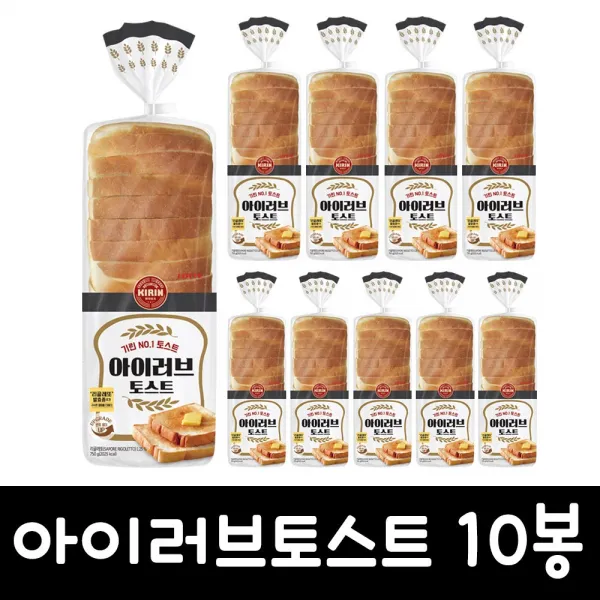 롯데 아이러브토스트 750g, 10봉