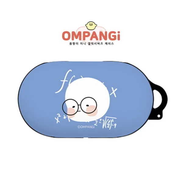  바보사랑 매스블루 옴팡이 미니 갤럭시 버즈 하드 케이스 B 색상:매스블루