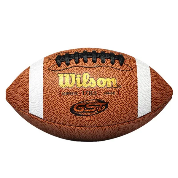윌슨 풋볼 GST 복합소재 내마모성 미식축구 NFL 프로축구대회 훈련용 9번 표준구 WTF1780
