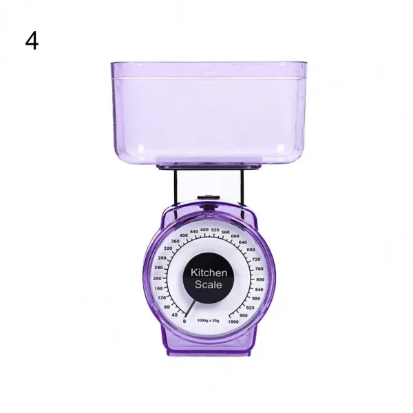플라스틱 그레이트 1KG 작은 기계 규모 트레이 기계적 요리에 읽기 쉬운, 4