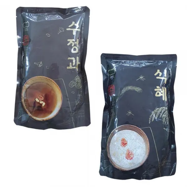 전통수정과 790mlx2개 희석식수정과 5:1업소용수정과, 4, 790ml