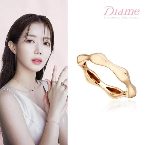 다이아미 [임수향착용] 달세뇨 18K골드 반지 AP06582R