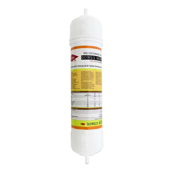 DOW HCR-S 양이온교환수지 필터 280mm (피팅형), 단일상품