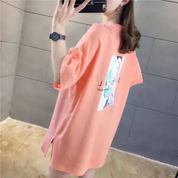 kirahosi 골드문 여성 반팔 티셔츠 블라우스 캐주얼 OIU 160 + 스마트스트랩 증정 CGffy9r