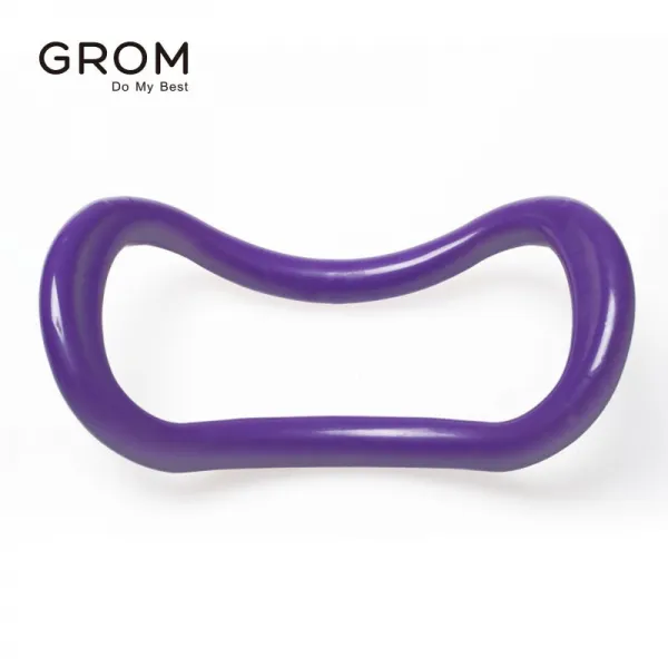 Grom 정품 요가 링 스트레치 링 요가 체형 보조링 스트레칭 골격 인대 스트레치 보라색, 단일상품