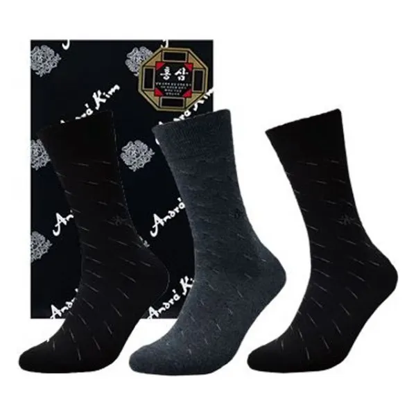 앙드레김 남성 홍삼양말 3족 세트 200개 인쇄무료