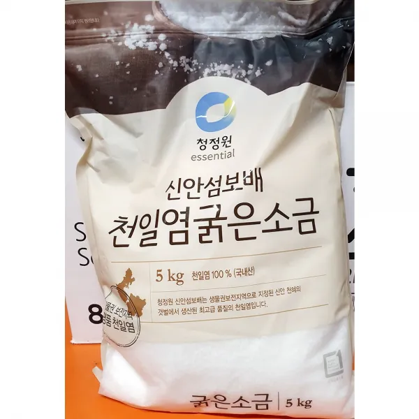 굵은소금 대상 5kg 굵은소금 1