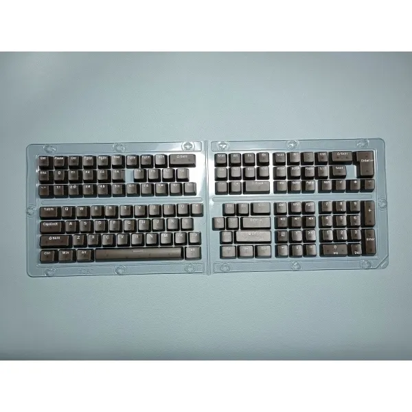 키보드키캡 키캡 빛 공해 PBT 더블 샷 OEM 커스텀 풀 세트, 한개옵션2, 02 black, 한개옵션1