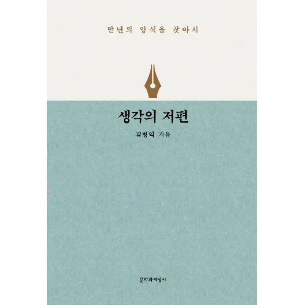 생각의 저편:만년의 양식을 찾아서, 문학과지성사, 김병익