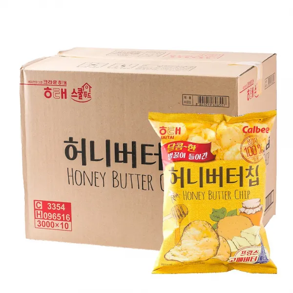 허니버터칩 120g 10입 생감자 아카시아벌꿀 고메버터, 단일상품