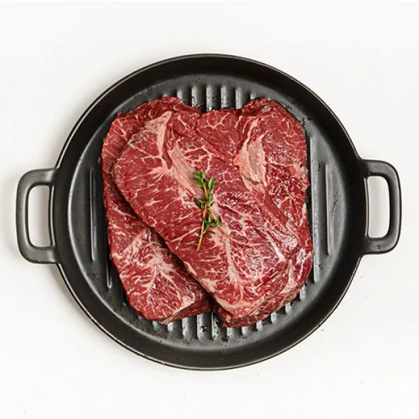[고기파는녀석들]미국산 프라임등급 냉장 부채살 400g(스테이크용/일반구이용), 냉장 부채살 400g 일반구이용(두께 1cm)