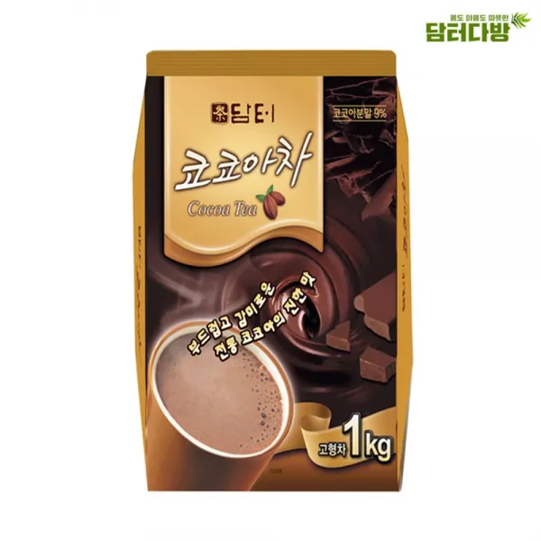 담터 자판기용 코코아차 1kg PO2+5I9938.1kG, 다반사 1