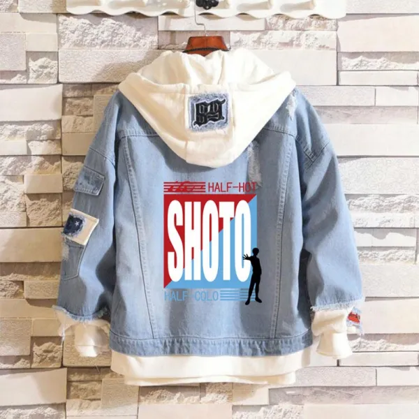 Suyan 남성 빈티지 데님 아우터 46101908 나영웅 학원 2