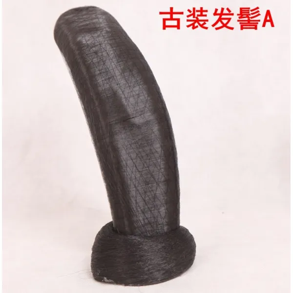 오비엘 가발 별 고대복장 스타일링 무대 공연 무미랑 상투 스윗 하늘을날다 몽둥이질을 함, 1, 상투 A